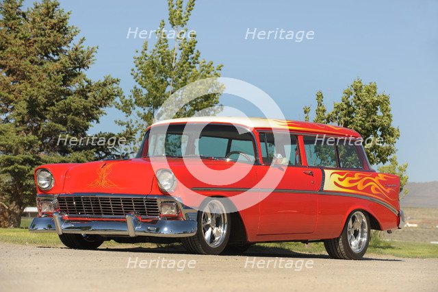 Chevrolet Handyman custom 1956. Artist: Simon Clay.