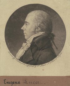 Eugene Lucet, 1796. Creator: Charles Balthazar Julien Févret de Saint-Mémin.