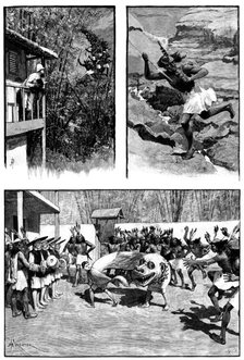 Sketches in the island of Formosa, 1890. Creator: F. P..