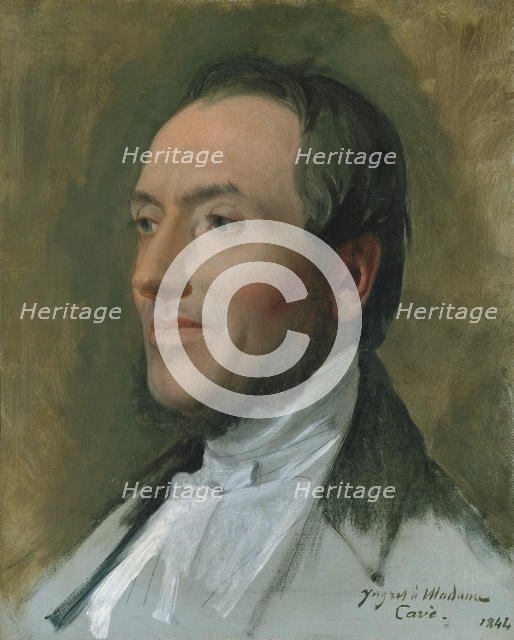 Edmond Cavé (1794-1852), 1844. Creator: Jean-Auguste-Dominique Ingres.