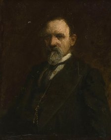 Study for "Portrait of Joshua Ballinger Lippincott", 1892. Creator: Thomas Eakins.