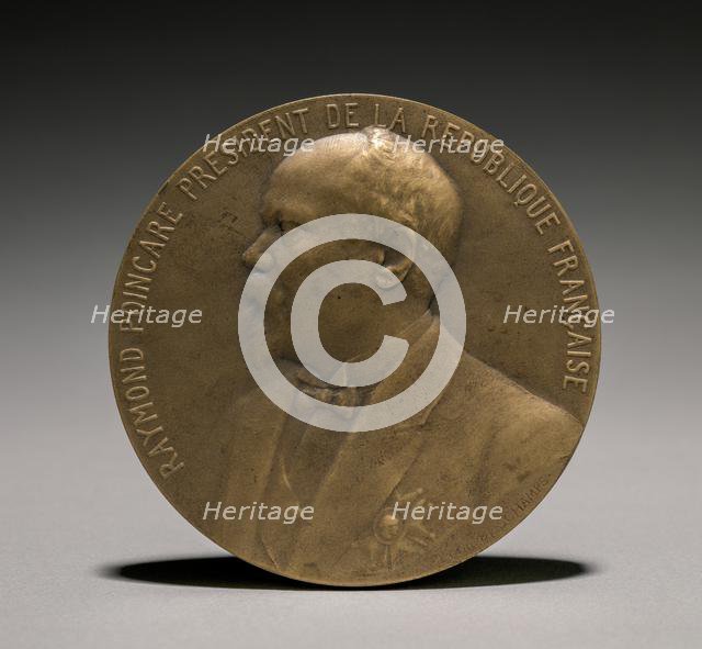 Poincarè Medal , 1900s. Creator: Léon Julien Deschamps (French, 1860-1928).