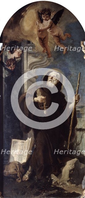 'Ecstasy of Saint Francis of Paula', 18th century. Artist: Giovanni Battista Tiepolo