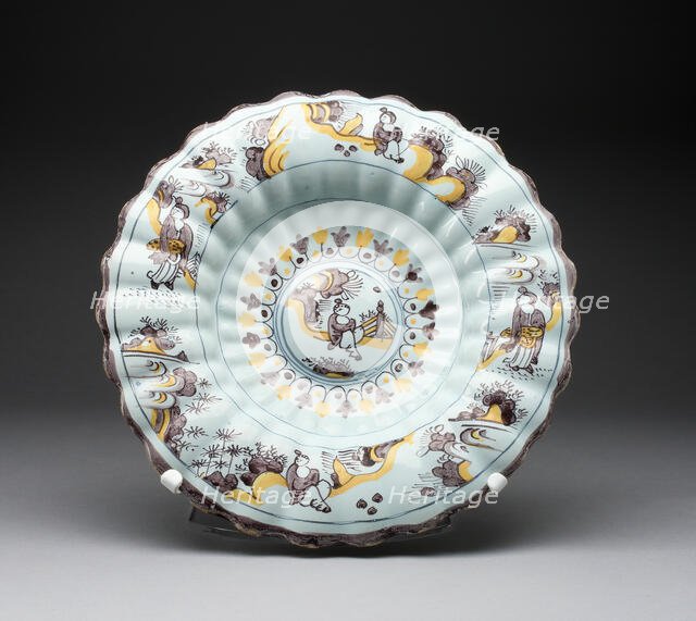 Plate, Frankfurt am Main, c. 1700. Creator: Unknown.