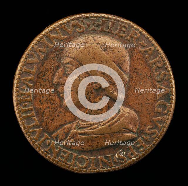 Girolamo Arsago, Bishop of Nice, 1511-1542 [obverse], 1513. Creator: Unknown.