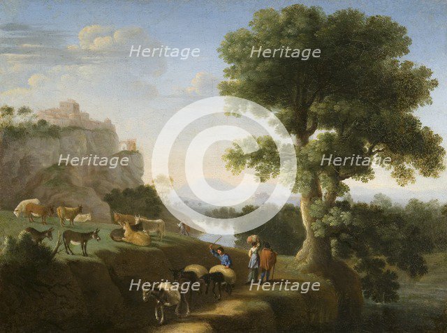 'Landscape', 1620-1655. Artist: Herman van Swanevelt