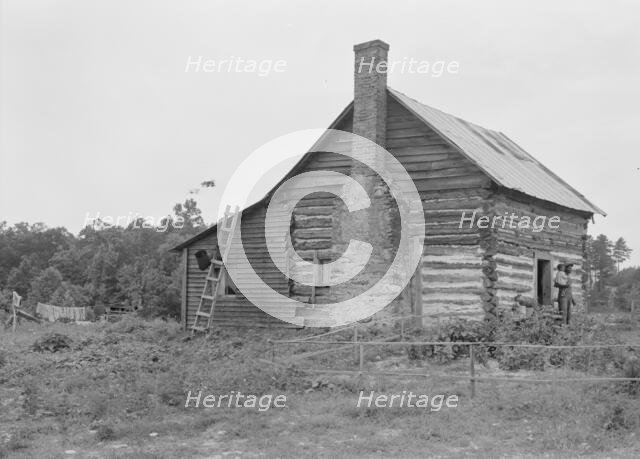 Possibly: Negro sharecropper house, Person County, North Carolina, 1939. Creator: Dorothea Lange.