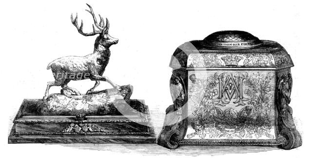 Wedding presents to Her Royal Highness Princess Alice..., 1862. Creator: Unknown.