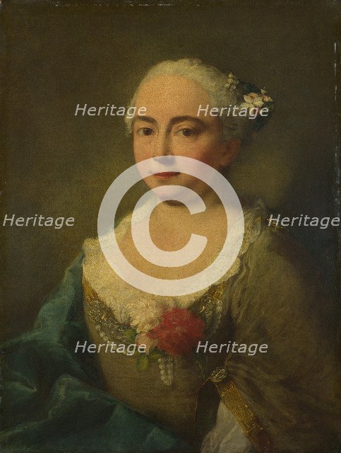 Caterina Penza, ca 1760. Artist: Longhi, Alessandro (1733-1813)