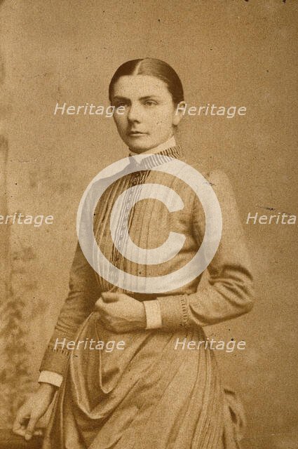 Eleanor Warner, c1886. Creator: Boning and Small.