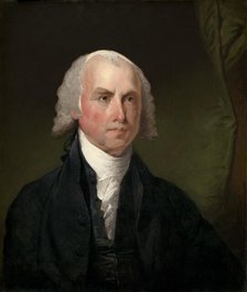 James Madison, c. 1821. Creator: Gilbert Stuart.