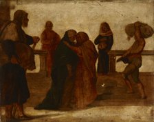 Visitation to St Elizabeth, 1st half of 17th century Creator: Unknown.