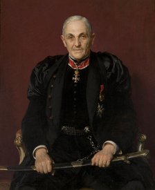 Portrait of Dawid Abrahamowicz, 1914. Creator: Kazimierz Pochwalski.