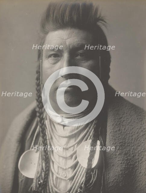 Bird Horse, 1908. Creator: Edward Sheriff Curtis.