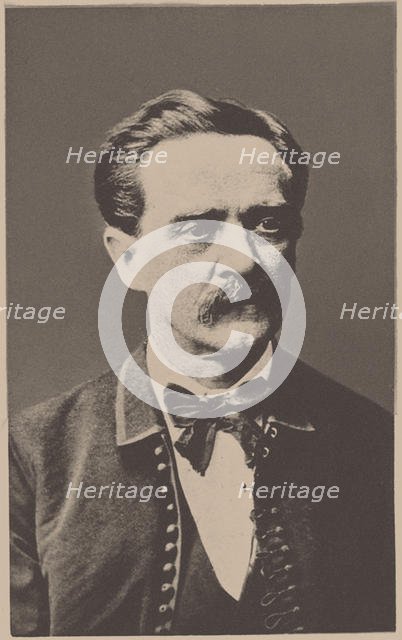 Portrait of Karel Sabina (1813-1877) . Creator: Anonymous.