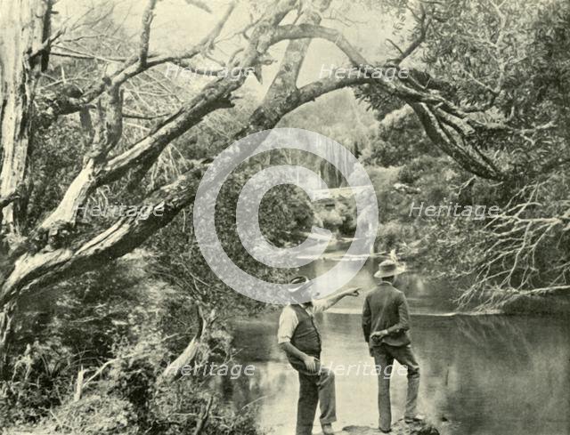 'The Launching Place, Upper Yarra, Victoria', 1901. Creator: Unknown.