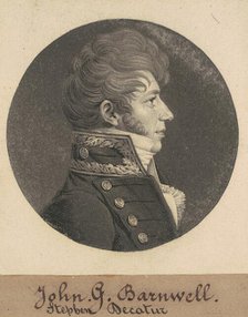 John Green, 1808-1809. Creator: Charles Balthazar Julien Févret de Saint-Mémin.