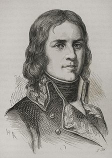 Jean-Etienne Championnet, (1762-1800), French military officer and politician, 1879.  Creator: Unknown.