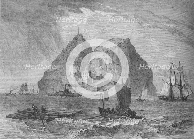 'Dumbarton Castle', c1880. Artist: Unknown.