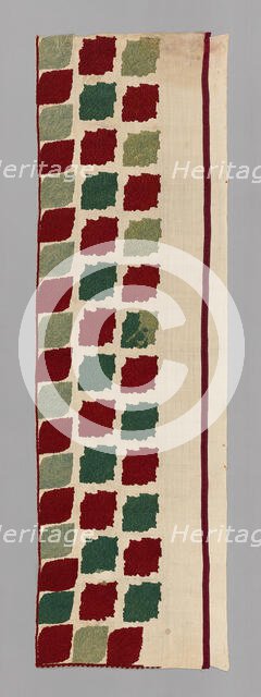 Valance (For a Bed), Rhodes, 17th/18th century. Creator: Unknown.