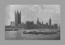 The Houses of Parliament, London, c1900. Artist: Frith & Co.