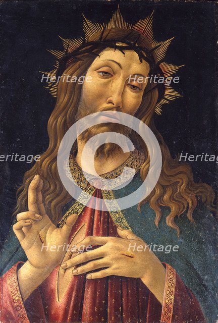Christ Crowned with Thorns, c. 1500. Artist: Botticelli, Sandro (1445-1510)