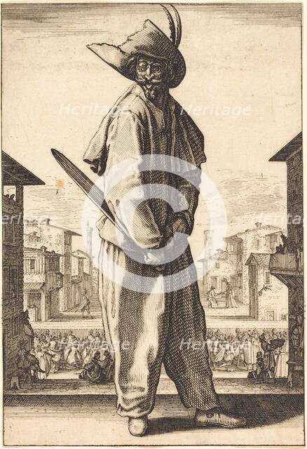 Zanni, 1618/1620. Creator: Jacques Callot.