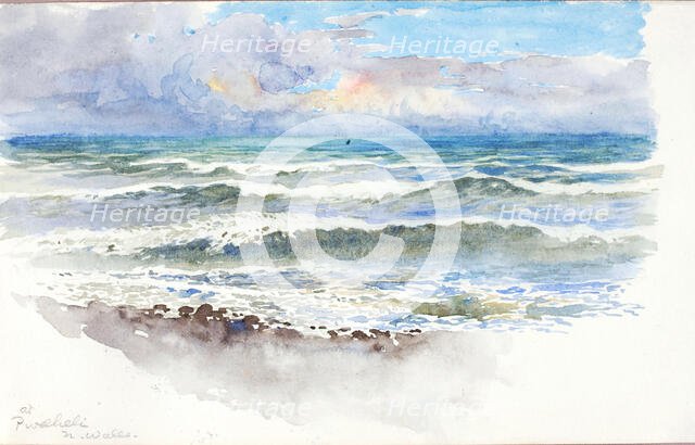 At Pwllheli, N. Wales, ca. 1899. Creator: George Elbert Burr.