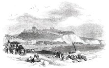 Watering-Places of England - Dover: the Town and Heights, 1850. Creators: Birket Foster, Edmund Evans.