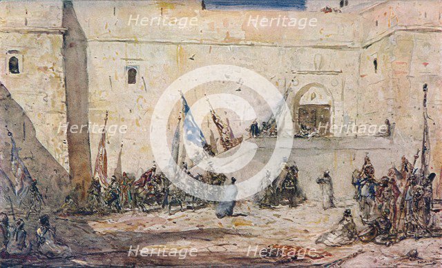 'A Festival Day', c1910. Artist: Marius Bauer.