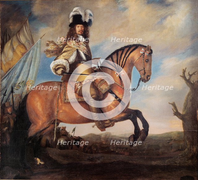 Portrait of Field Marshal Carl Gustaf Wrangel (1613-1676), 1652. Artist: Ehrenstrahl, David Klöcker (1629-1698)