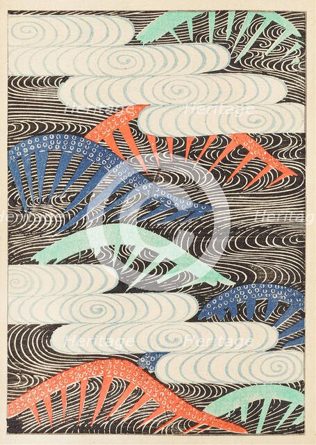 Illustration from "Shin bijutsukai", 1901-1902. Creators: Sekka, Kamisaka (1866-1942), Korin, Furuya (1875-1910)