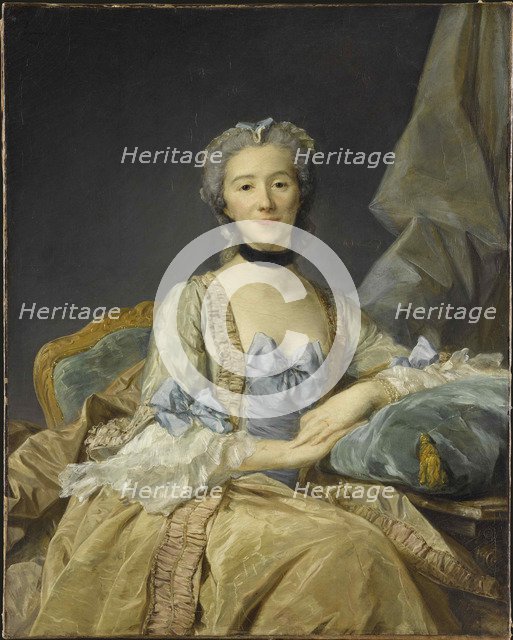Madame de Sorquainville, née Geneviève Antoinette Le Pelletier de Martainville (1690-1781), 1749.
