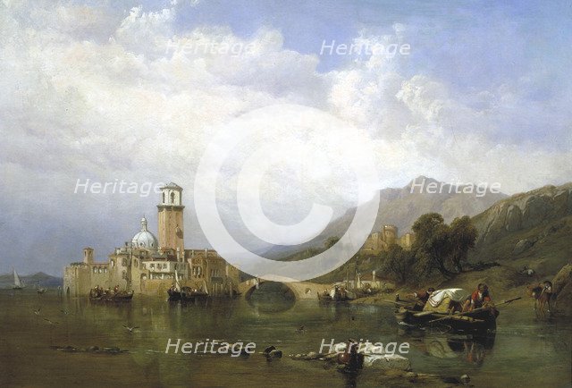 'In the Gulf of Venice', 1848.                                           Artist: Clarkson Stanfield