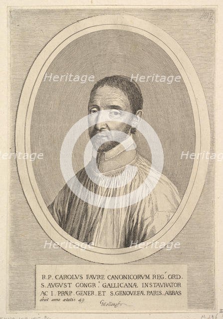 Le Père Charles Faure. Creator: Claude Mellan.