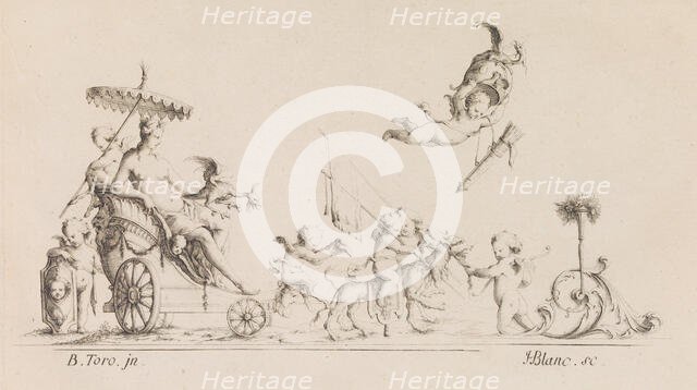 Desseins a Plusieurs Usages Inventés par M. B. Toro, 1718 or after., 1718 or after. Creator: Jean Bernard Toro.