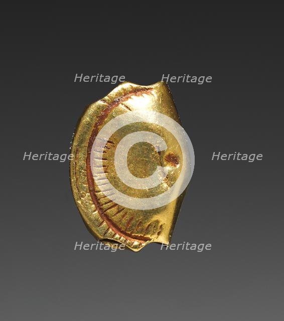 Wallet Bead, 1540-1296 BC. Creator: Unknown.