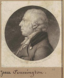 Isaac Penington, 1802. Creator: Charles Balthazar Julien Févret de Saint-Mémin.