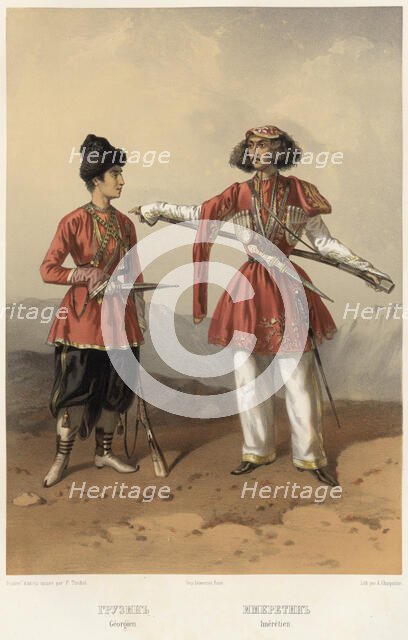 Georgian. Imeretin, 1862. Creator: Frants Taikhel.