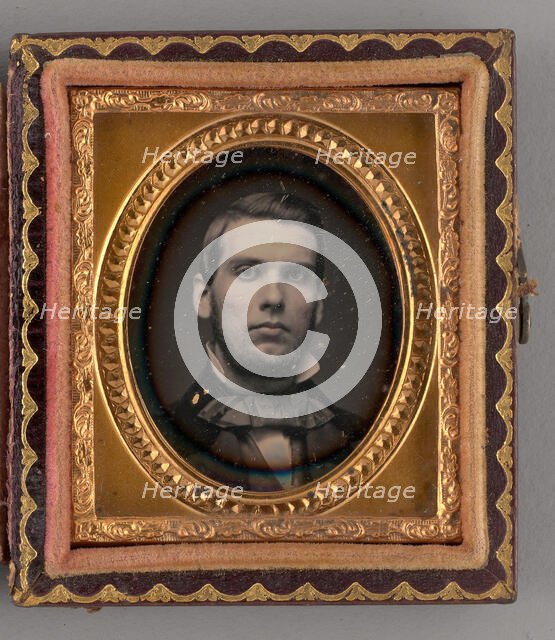 Untitled (Portrait of a Man), 1860. Creator: Unknown.