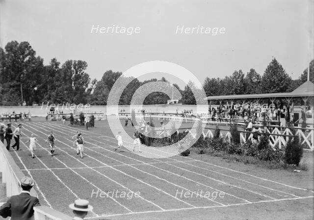 Boy Scouts - Field Sports, 1914. Creator: Harris & Ewing.