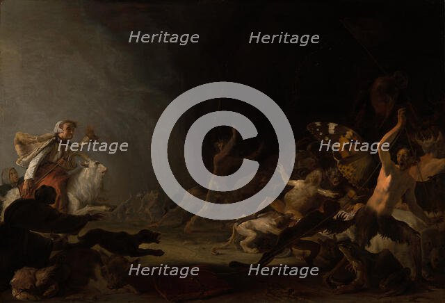 A Witches' Sabbath, c. 1650. Creator: Cornelis Saftleven.