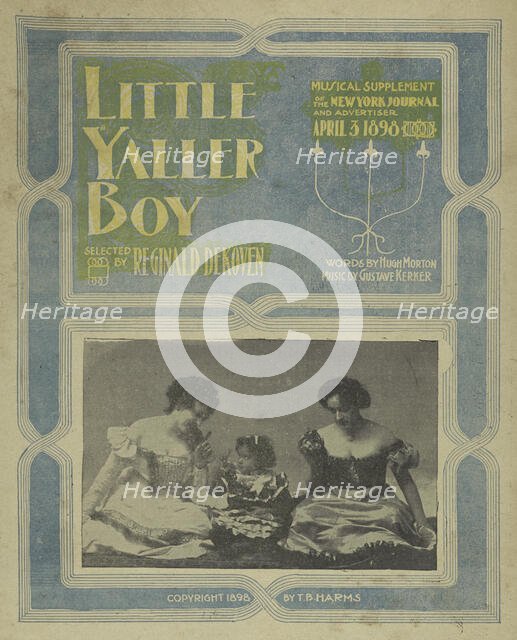 'Little yaller boy', 1898. Creator: Unknown.