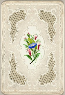Untitled Valentine (Flowers), 1840/50. Creator: Unknown.