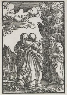 The Fall and Redemption of Man: The Visitation, c. 1515. Creator: Albrecht Altdorfer (German, c. 1480-1538).