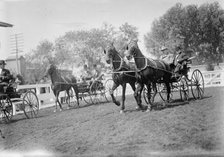Horse Show - Miles, Nelson Appleton., Lt. Gen., U.S.A., 1911. Creator: Harris & Ewing.