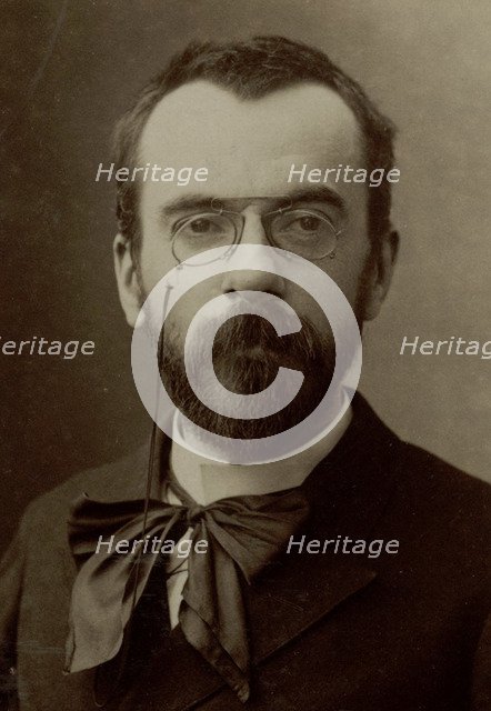 Portrait of the composer Alfred Bruneau (1857-1934), 1910.