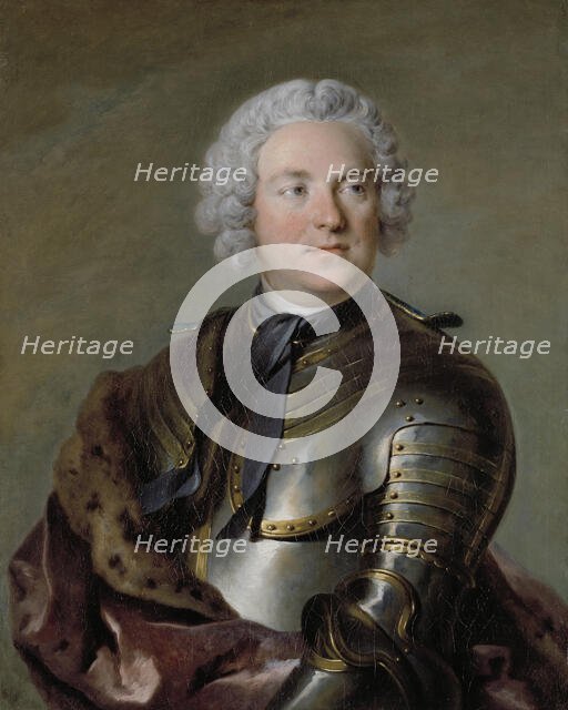 Count Carl Gustaf Tessin, 1741. Creator: Louis Tocque.