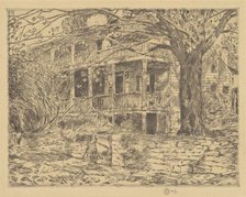 The Old House, Cos Cob, 1915. Creator: Frederick Childe Hassam.