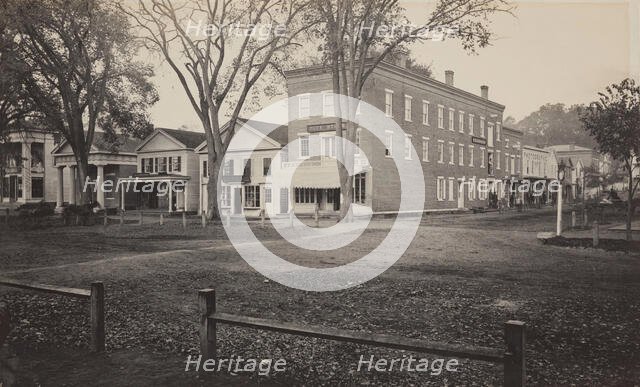 Town Square, Berkshire, Massachusetts, between 1890 and 1900. Creator: Unknown.